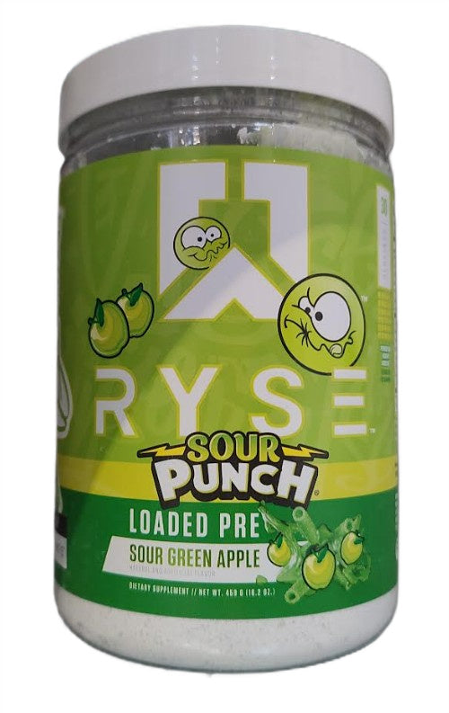 RYSE Loaded Pre - Sour Punch Sour Green Apple / 459 g