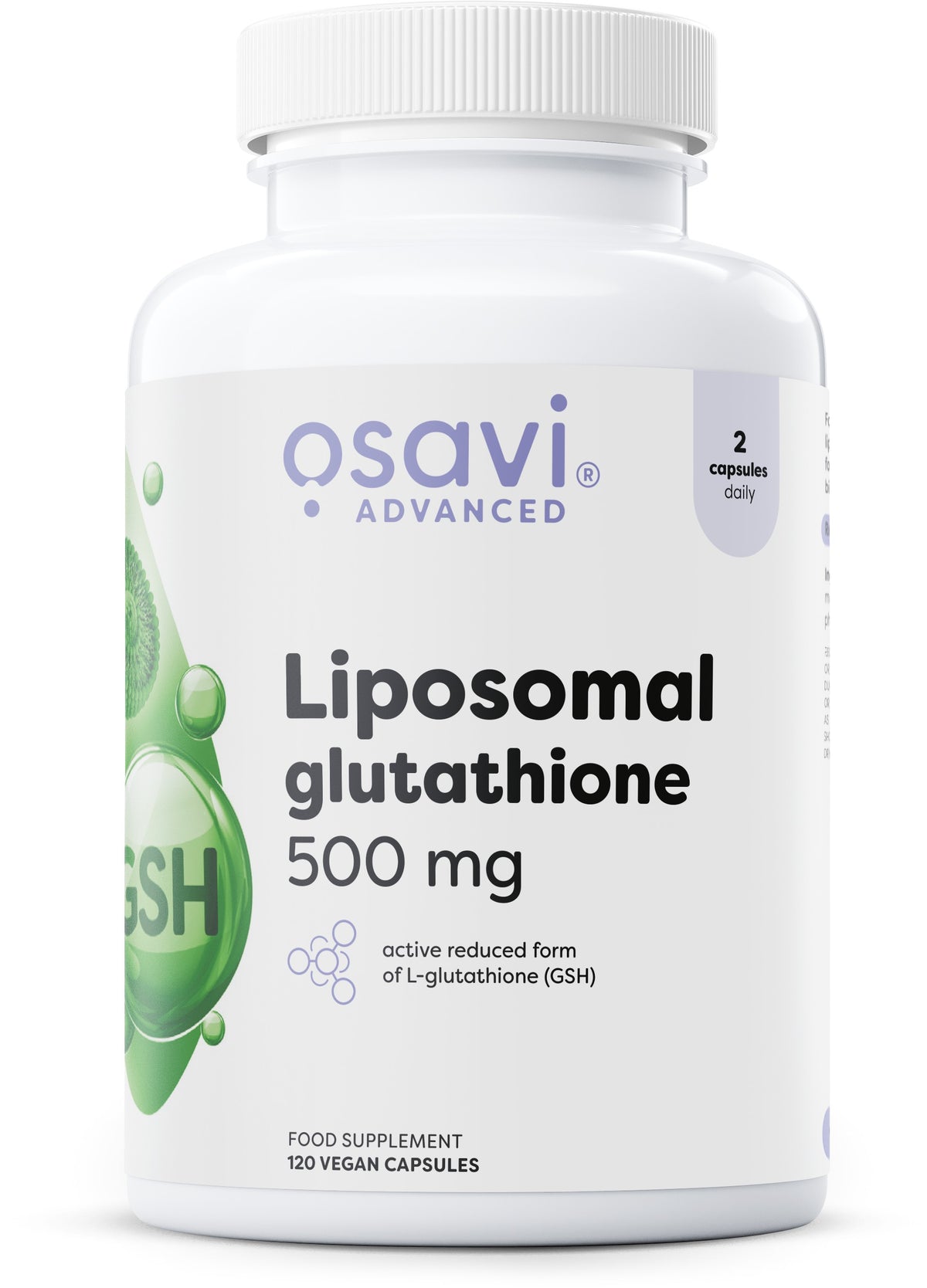 Liposomal Glutathione by Osavi – product image 2