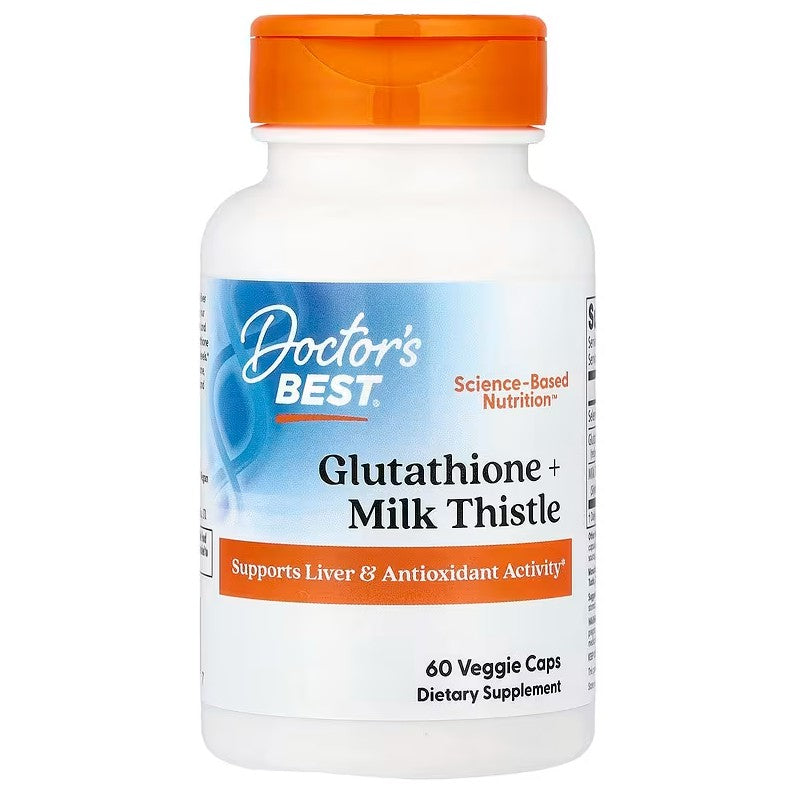 Glutathione + Milk Thistle by Doctor's Best