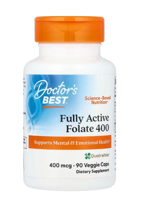 Fully Active Folate 400 with Quatrefolic