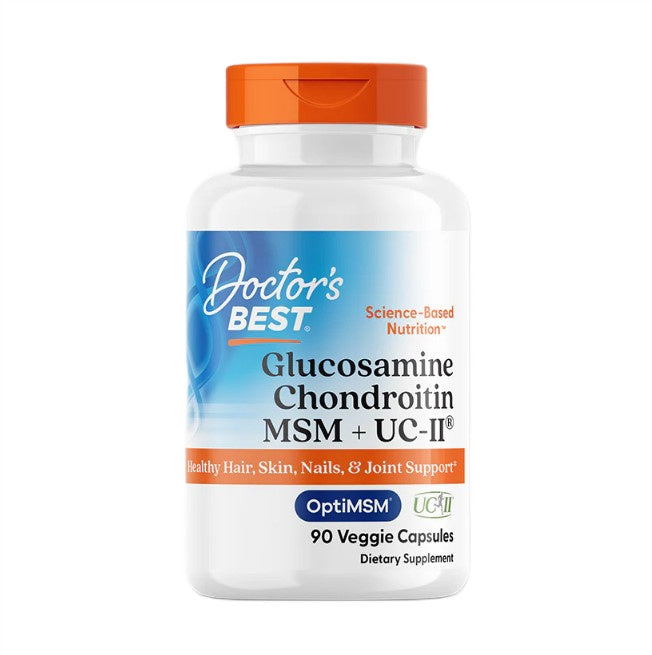 Glucosamine Chondroitin MSM + UC-II by Doctor's Best