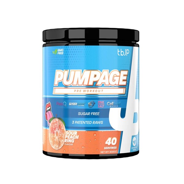 Trained by JP Pumpage 400g Sour Peach Ring