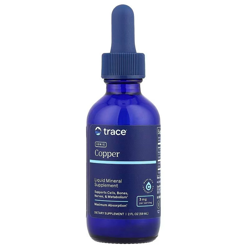 Ionic Copper by Trace Minerals