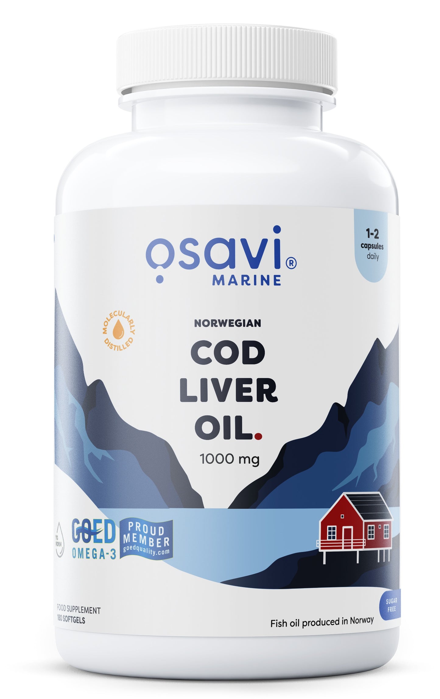 Norwegian Cod Liver Oil Softgels