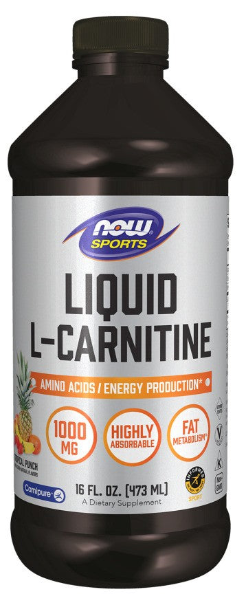 Liquid L-Carnitine by NOW Foods – product image 2