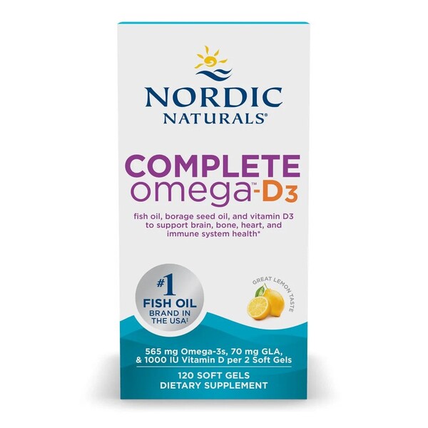 Complete Omega-D3 by Nordic Naturals – product image 2