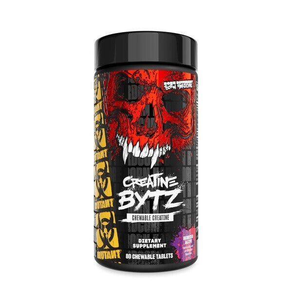 Creatine Bytz Chewables, Berried Alive - 80 tabs