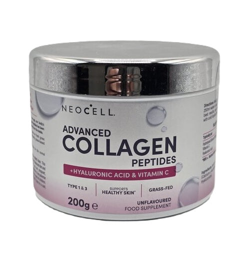 Advanced Collagen Peptides with Vitamin C & Hyaluronic Acid