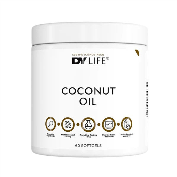 DY LIFE Coconut Oil - 60 softgels