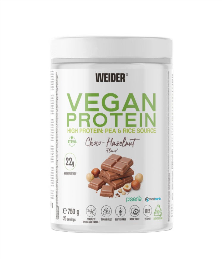 Vegan Protein, Choco-Hazelnut - 750g