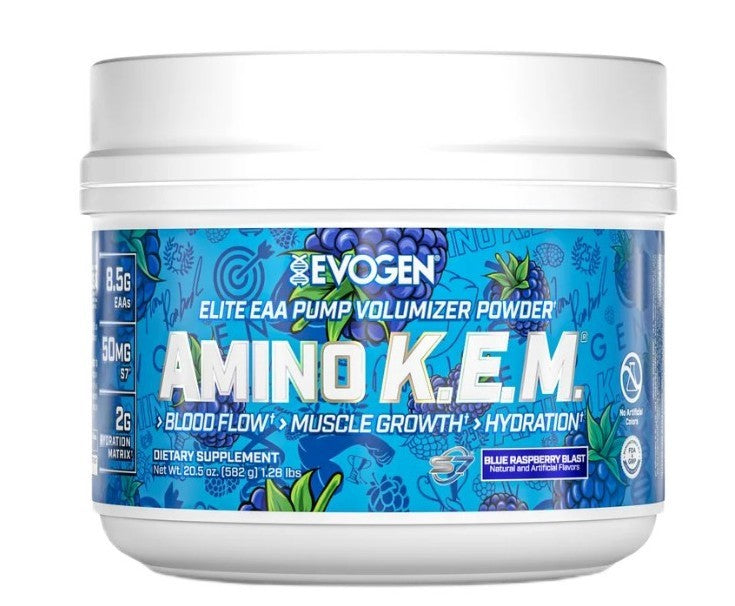 Amino K.E.M. EAA – Blue Raspberry Blast / 582 grams