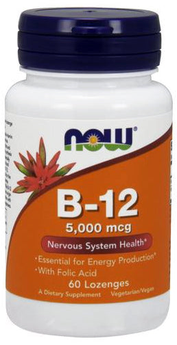 Vitamin B-12 with Folic Acid by NOW Foods