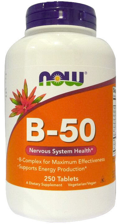 Vitamin B-50 by NOW Foods – product image 3