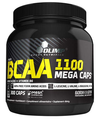 BCAA 1100 Mega Caps