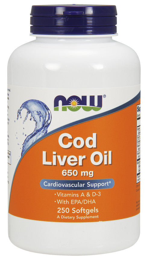 Cod Liver Oil by NOW Foods – product image 3