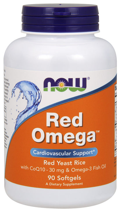 Red Omega (Red Yeast Rice) by NOW Foods