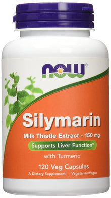 Milk Thistle Extract with Turmeric, 150mg - 120 vcaps