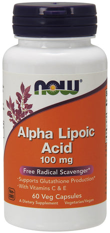 Alpha Lipoic Acid with Vitamins C & E by NOW Foods