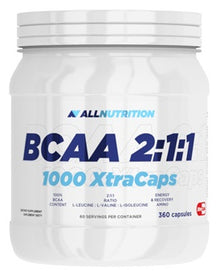 BCAA 2:1:1 1000 Xtra Caps by Allnutrition