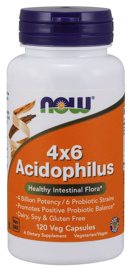 Acidophilus 4X6 by NOW Foods – product image 2