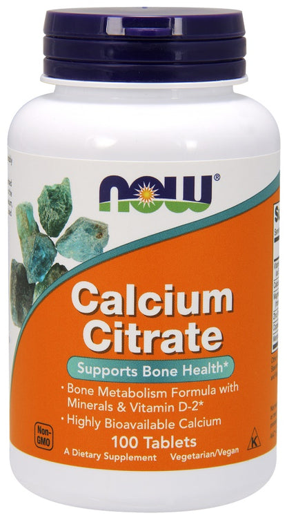 Calcium Citrate with Minerals & Vitamin D-2 by NOW Foods