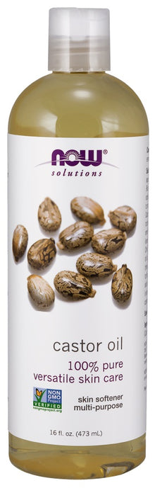 Castor Oil, 100% Pure - 473 ml.