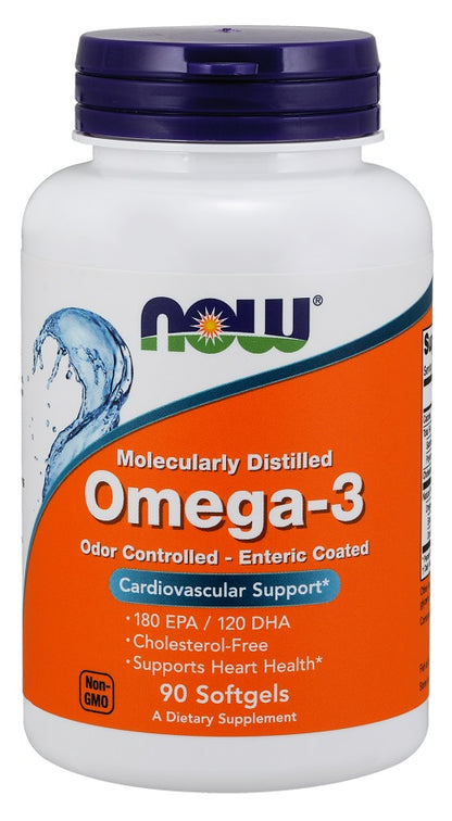 Omega-3 Enteric Coated by NOW Foods