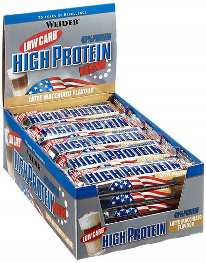 40% Low Carb High Protein Bar by Weider