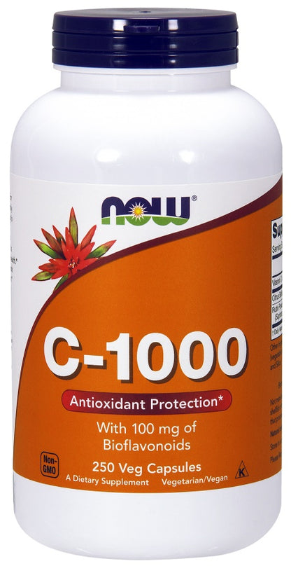 Vitamin C-1000 with 100mg Bioflavonoids by NOW Foods – product image 2