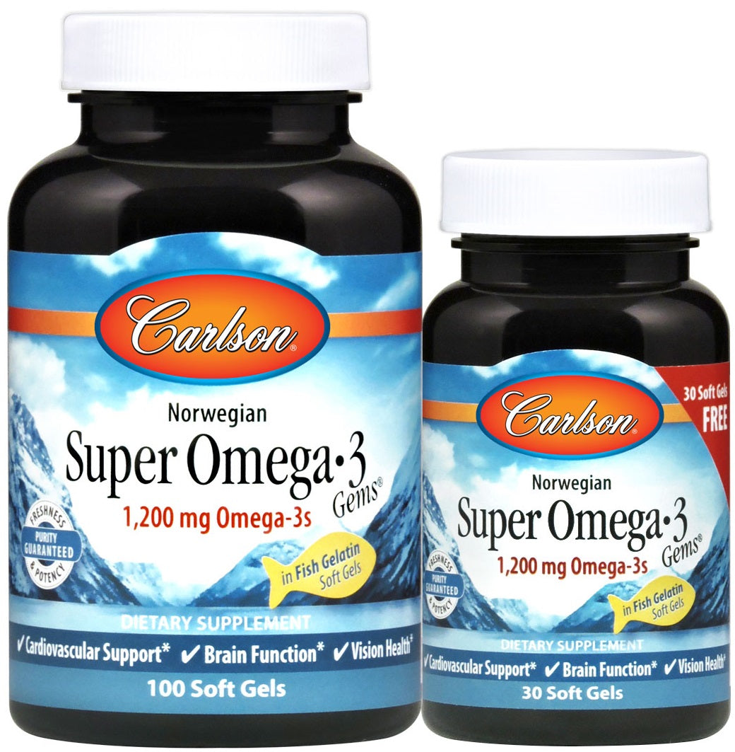 Norwegian Super Omega-3 Gems by Carlson Labs