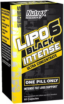 Nutrex Lipo-6 Black Intense Ultra Concentrate 60 Capsules