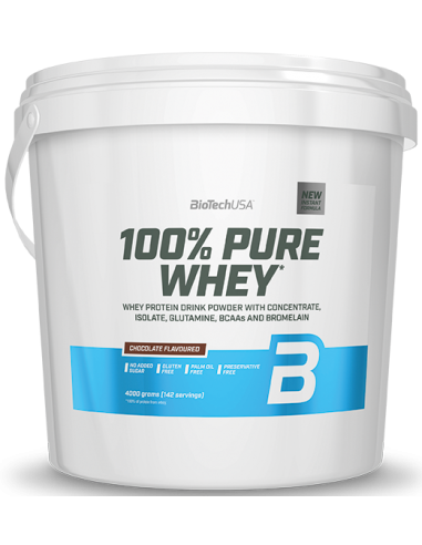 100% Pure Whey – Chocolate / 4000 grams