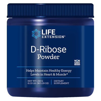 Life Extension D-Ribose — Powder / 150 grams