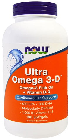 Ultra Omega 3-D by NOW Foods – product image 2