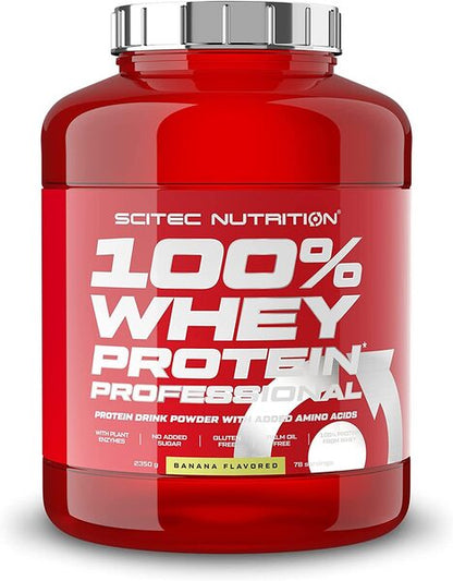 SciTec 100% Whey Protein Professional — Banana / 2350 grams