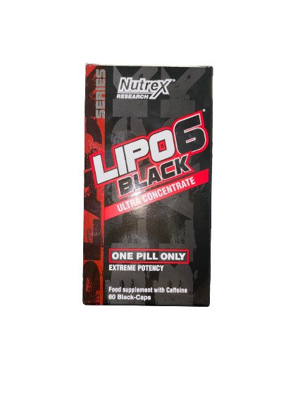Nutrex Lipo-6 Black Ultra Concentrate Extreme Potency 60 Capsules