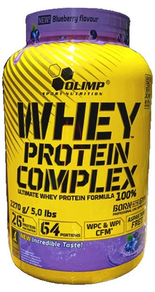 Whey Protein Complex 100%, Blueberry - 2270g
