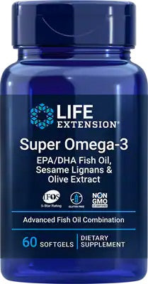 Super Omega-3 EPA/DHA with Sesame Lignans & Olive Extract