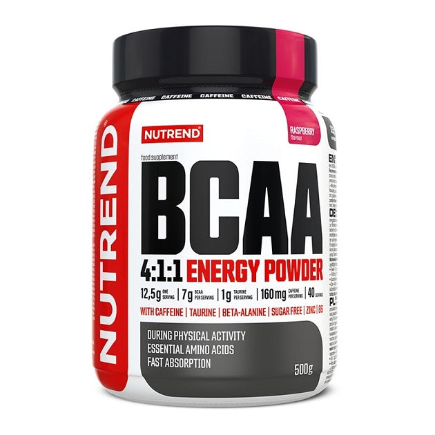 BCAA 4:1:1 Energy Powder by Nutrend – product image 2