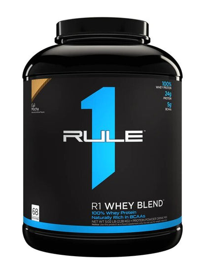 Rule One R1 Whey Blend — Cafe Mocha / 2280 grams