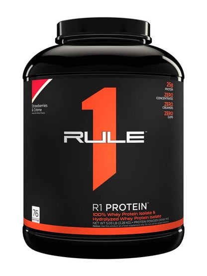 Rule One R1 Protein — Strawberries & Creme / 2280 grams