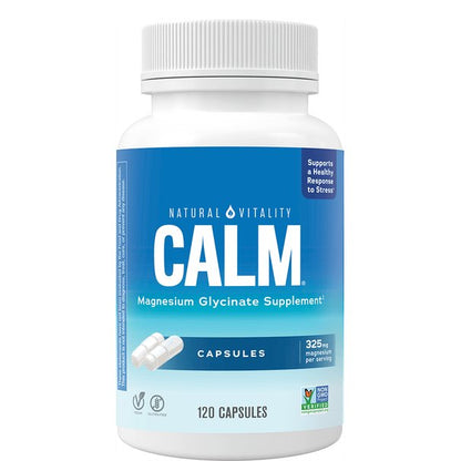 Calm Magnesium Glycinate by Natural Vitality – product image 2
