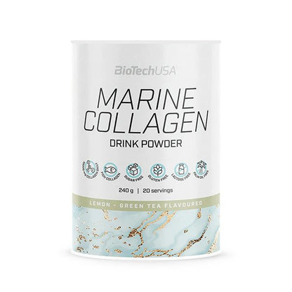 BioTechUSA Marine Collagen - 240g — Lemon-Green Tea