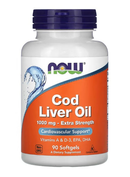 Cod Liver Oil by NOW Foods