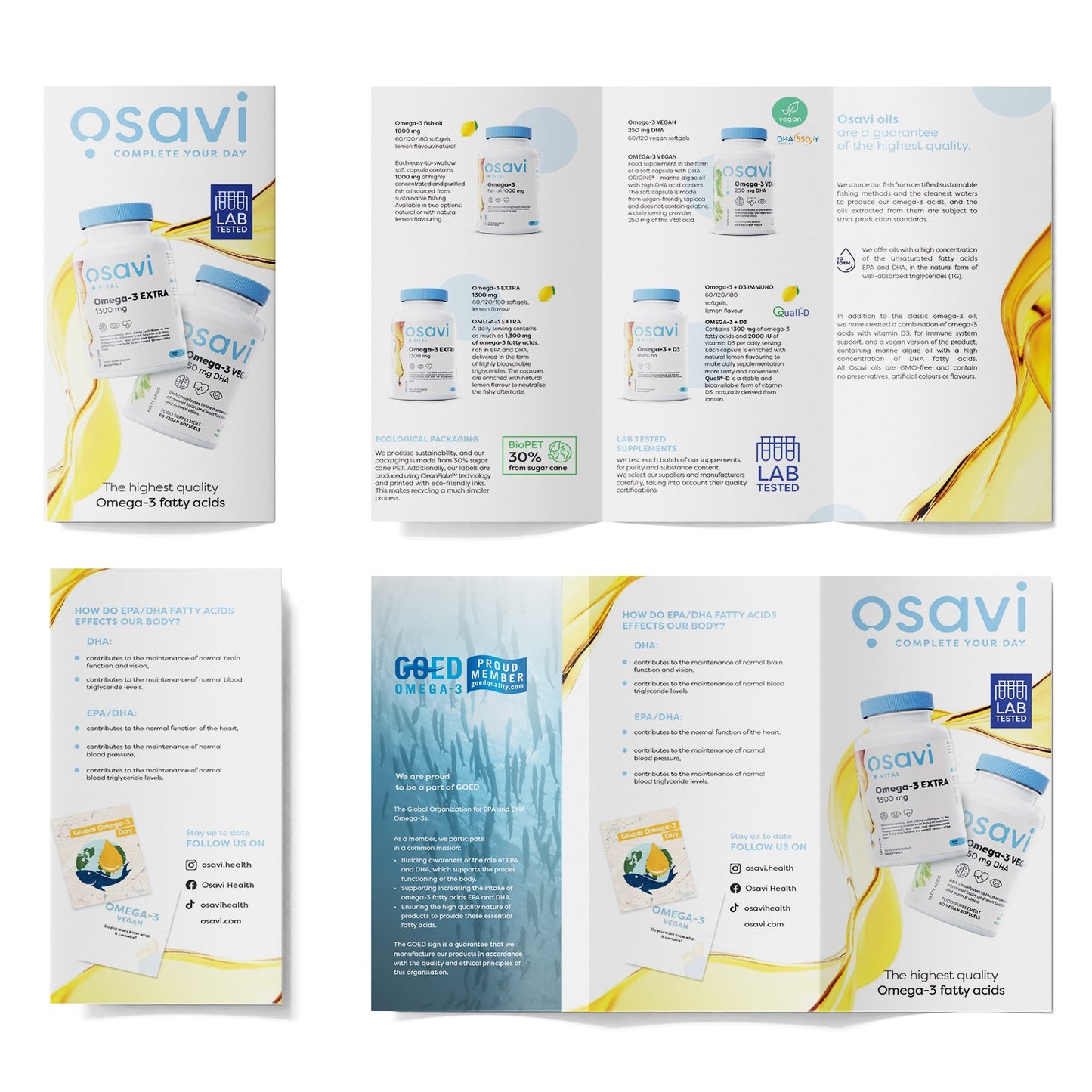 Osavi English Leaflet, Omega