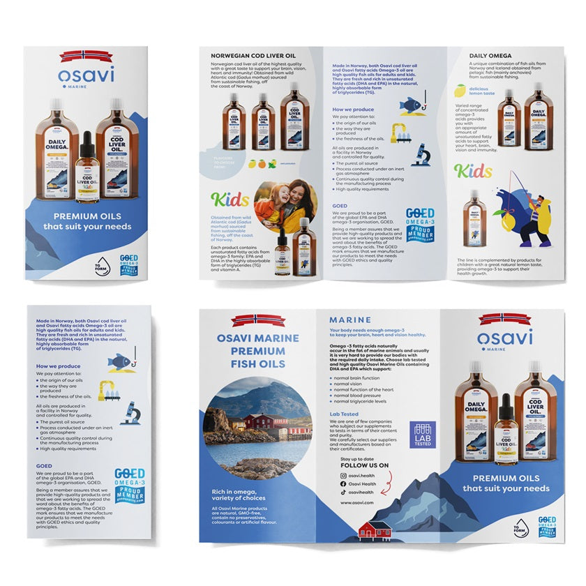 Osavi English Leaflet, Marine