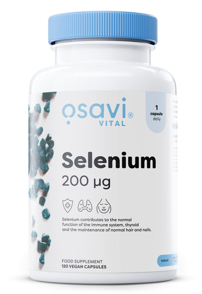 Osavi Selenium 200 mcg 120 vegan capsules