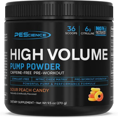 PEScience High Volume Sour Peach Candy 270 g