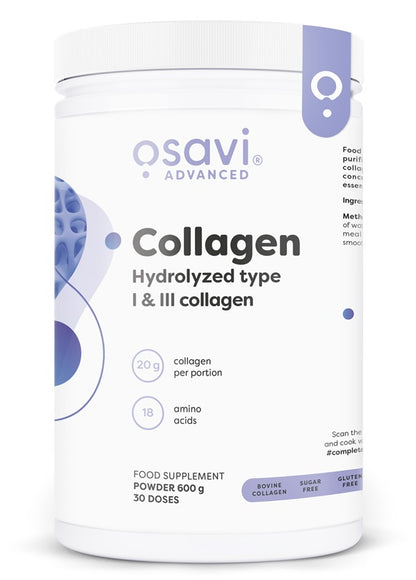 Collagen Hydrolysed Type I & III by Osavi – product image 2