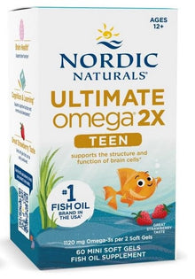 Ultimate Omega 2X Fish Oil TEEN